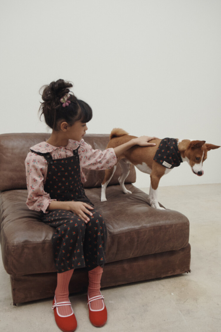 Emile et ida Blouse Aster Col Noeud - Aster