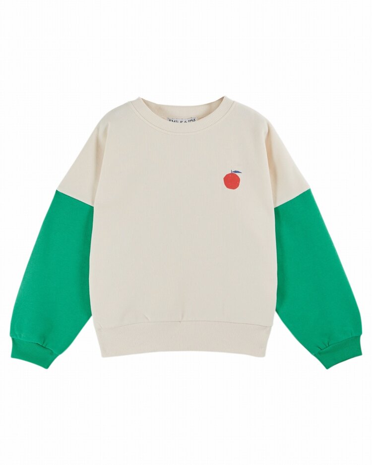 Emile et ida Sweat Molleton - Wasabi
