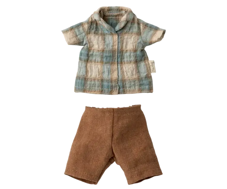 Maileg Shirt And Shorts, Size 2
