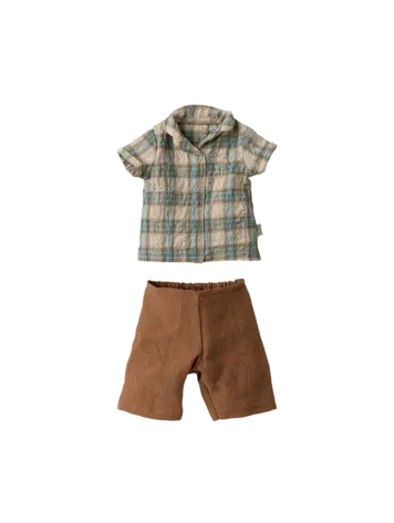 Maileg Shirt And Shorts, Size 3