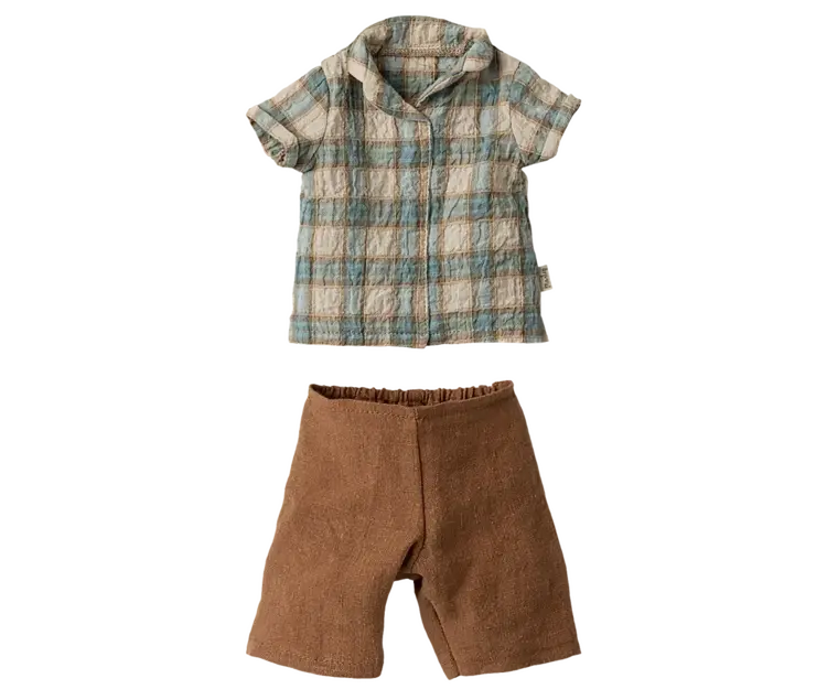 Maileg Shirt And Shorts, Size 3