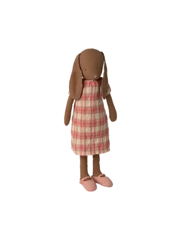 Maileg Bunny Size 3, Chocolate Brown - Dress