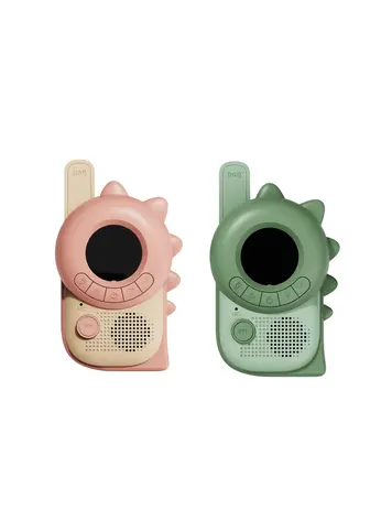 The Zoo Family Zoo Walkie Talkie - Dino Pink/Dino Green