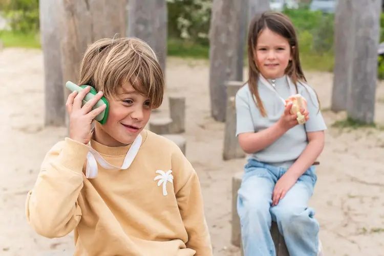 The Zoo Family Zoo Walkie Talkie - Dino Pink/Dino Green