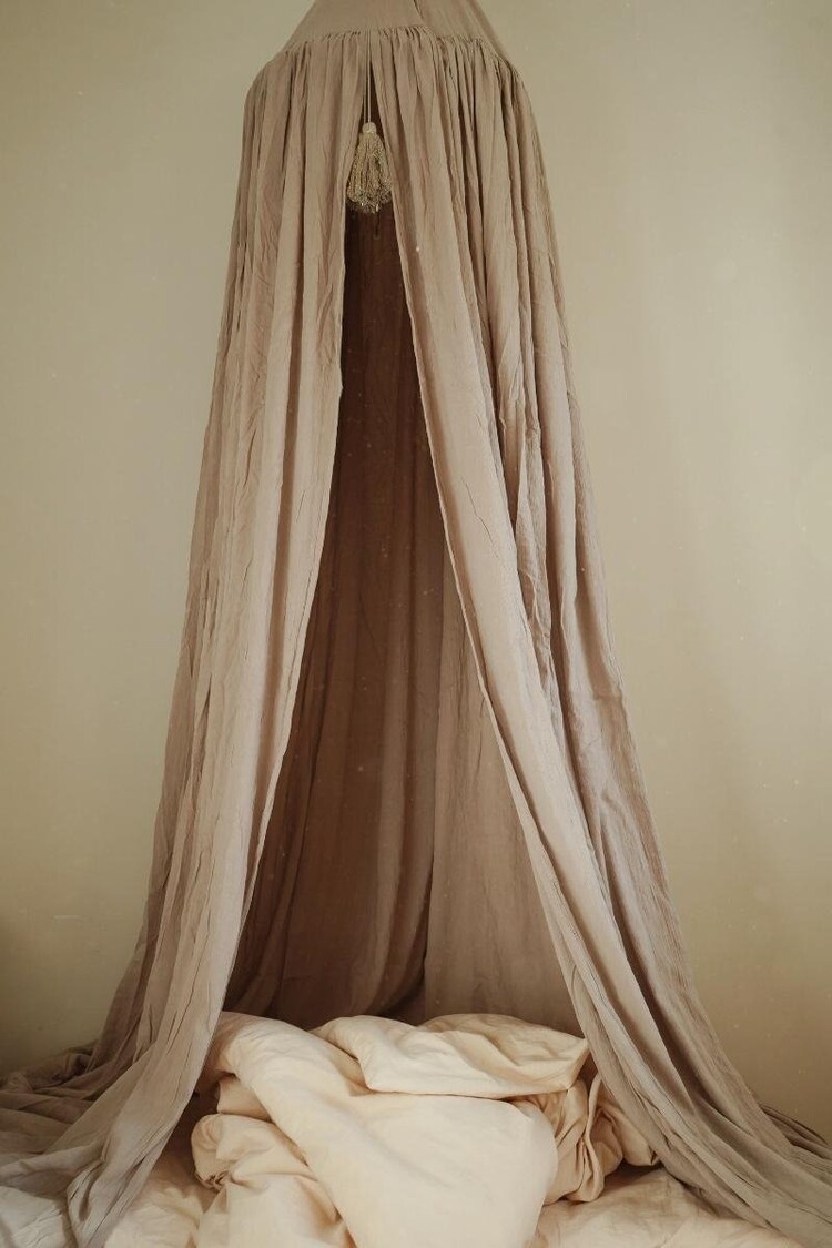Konges Sløjd Bed Canopy - Dark Clay