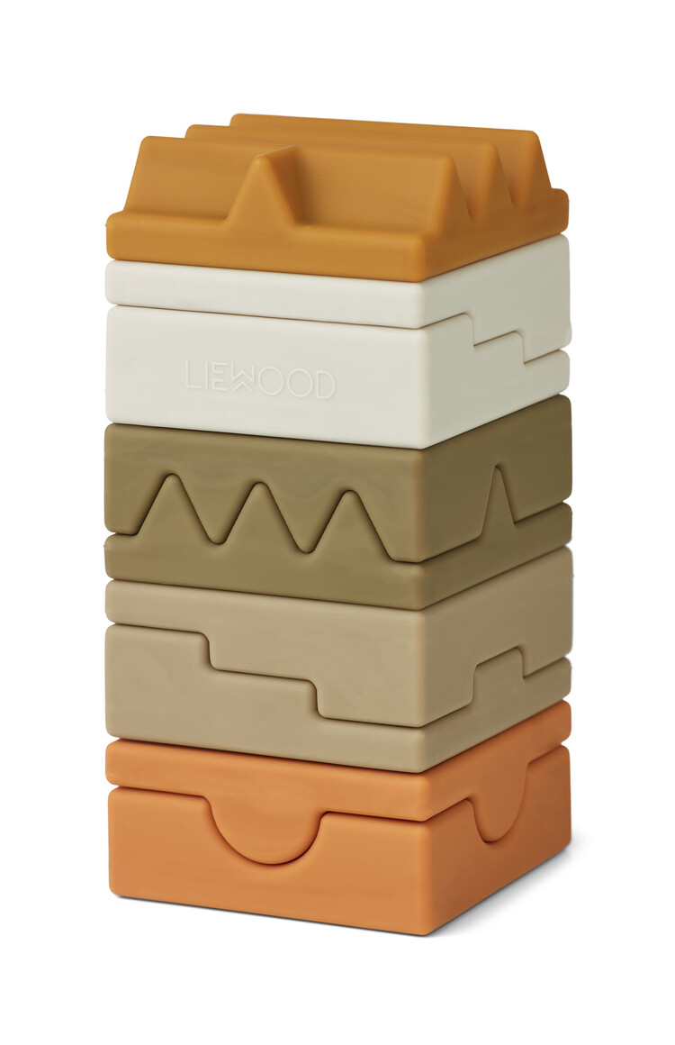 Liewood Morgan Stacking Tower - Khaki Multi Mix