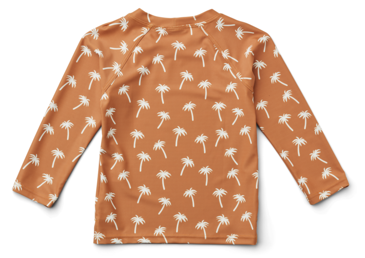 Liewood Noah Swim Tee - Palms/Almond