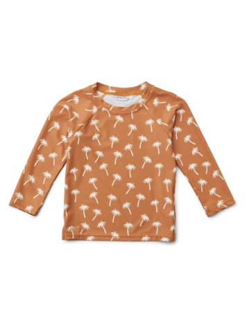 Liewood Noah Swim Tee - Palms/Almond