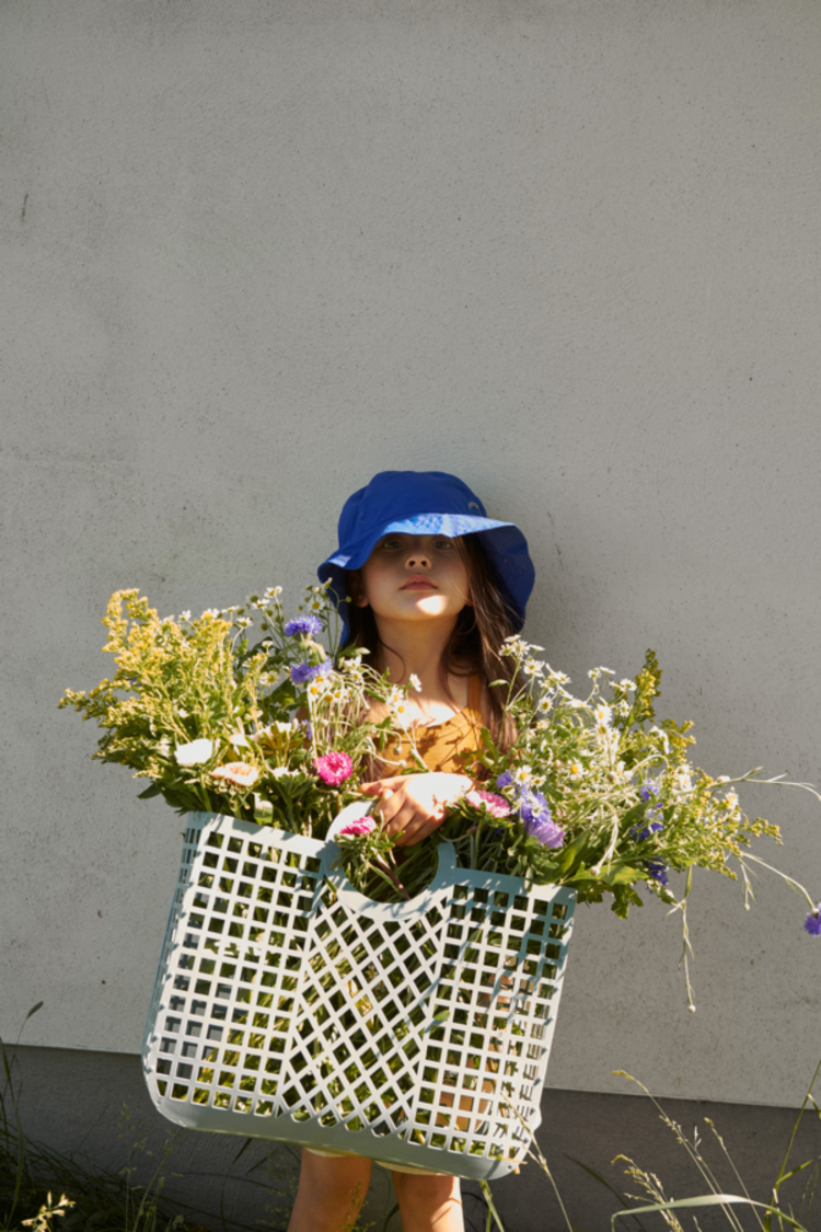 Liewood Damon Bucket Hat - Surf Blue/Mist Mix
