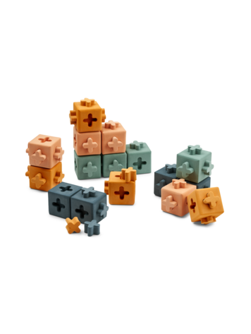 Liewood Pierce Building Blocks - Mustard Multi Mix