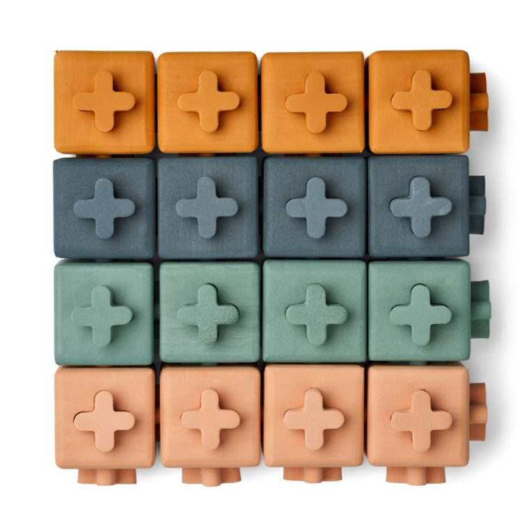 Liewood Pierce Building Blocks - Mustard Multi Mix