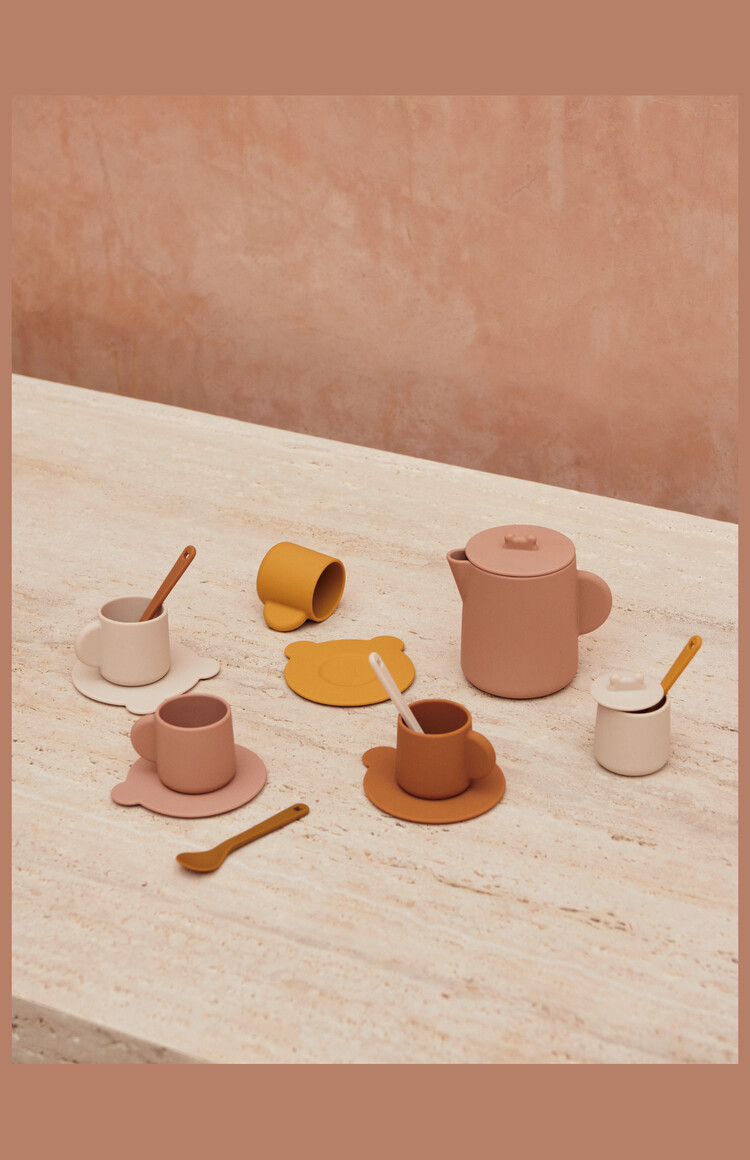 Liewood Kourtney Tea Set - Rose Multi Mix