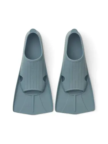Liewood Gustav Swim Fins - Whale Blue