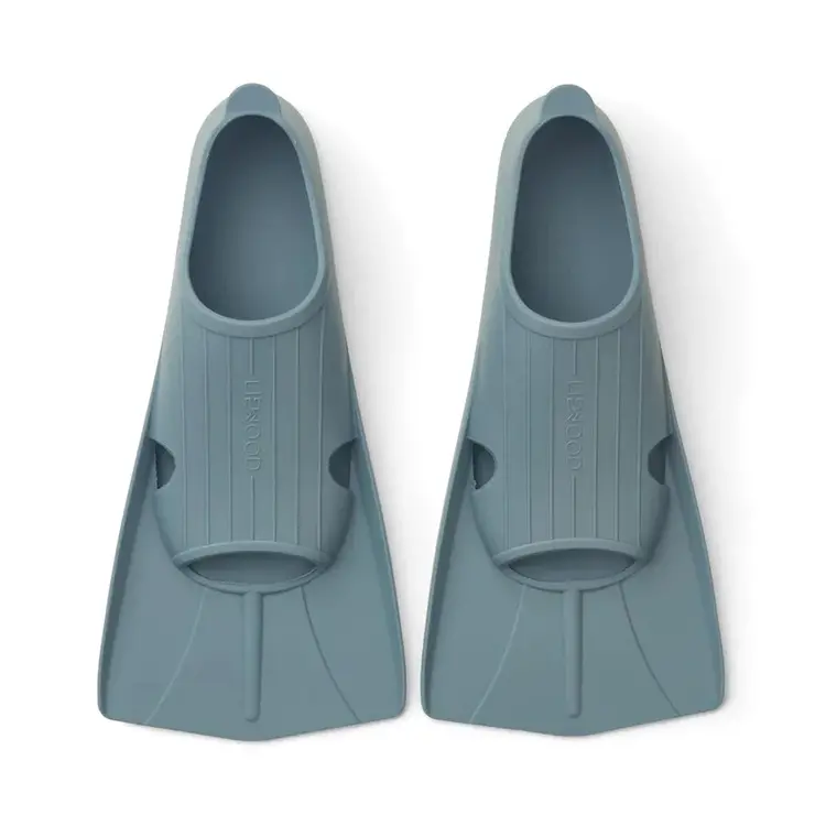Liewood Gustav Swim Fins - Whale Blue