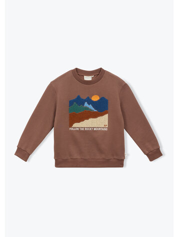 Arsène & Les Pipelettes Gulian Sweater - Brown Glace