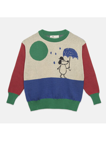 Weekend House Kids Rainy Dog Jumper - Sand