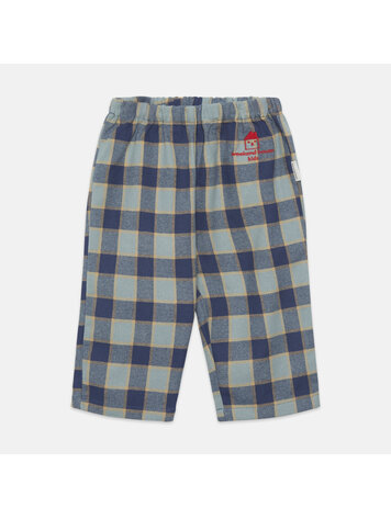 Weekend House Kids Checkered Pants - Blue