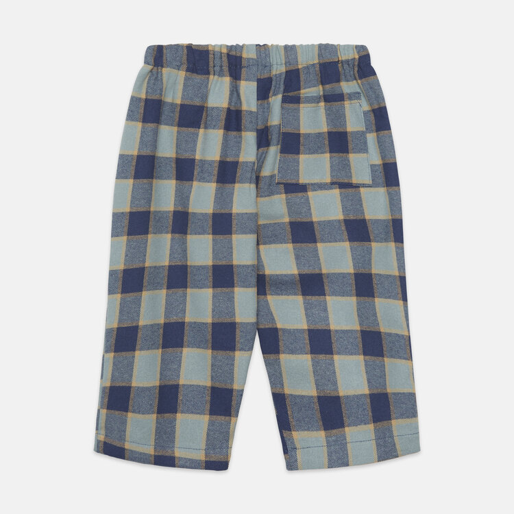 Weekend House Kids Checkered Pants - Blue
