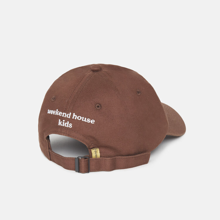 Weekend House Kids Blue Dog Cap - Brown