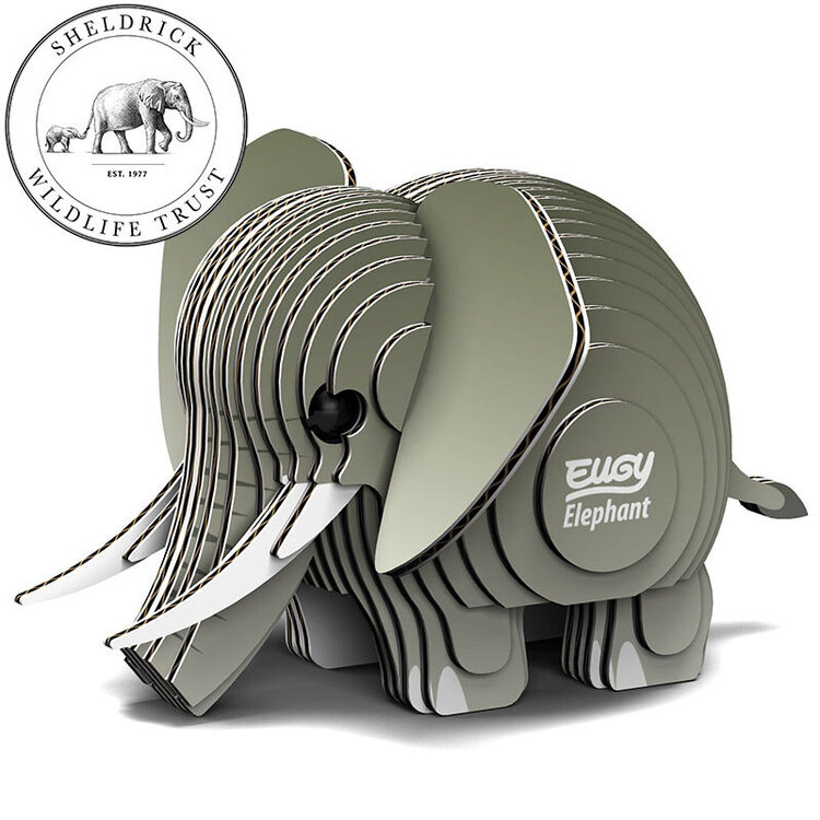 3D Kit Cardboard - Elephant
