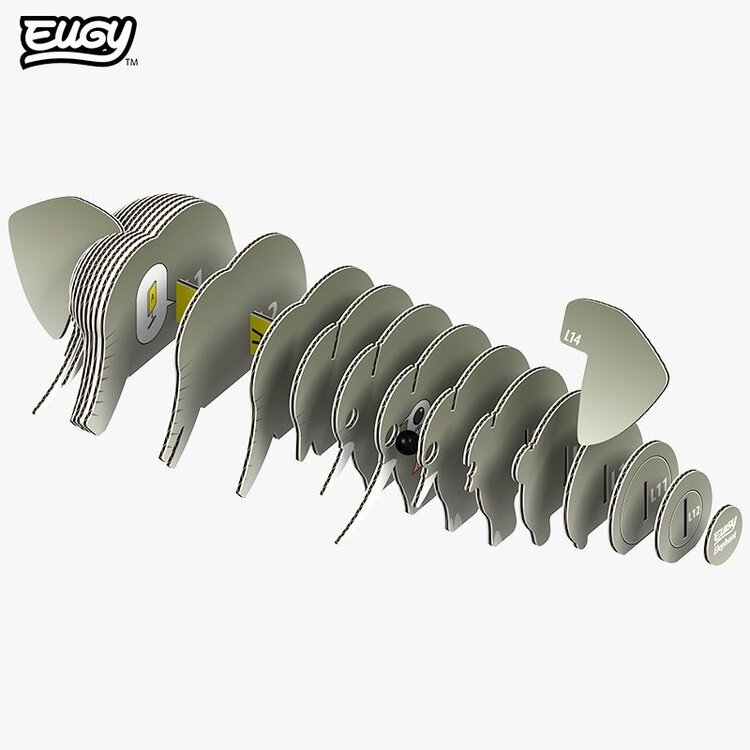 3D Kit Cardboard - Elephant