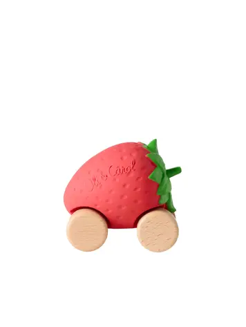 Oli & Carol Babyspeeltje - Sweetie The Strawberry Car