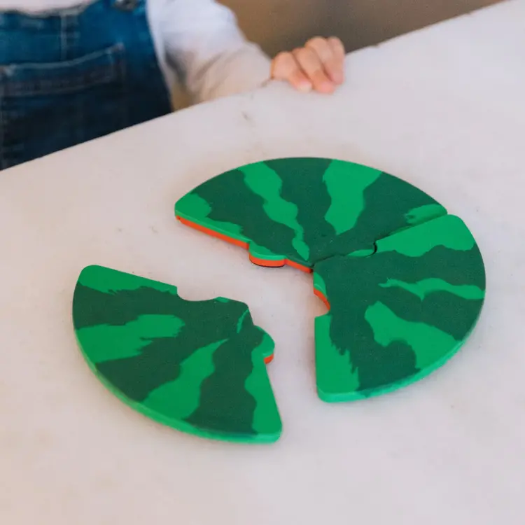 Oli & Carol Babyspeeltje - Wally De Watermeloen Pizza Puzzel