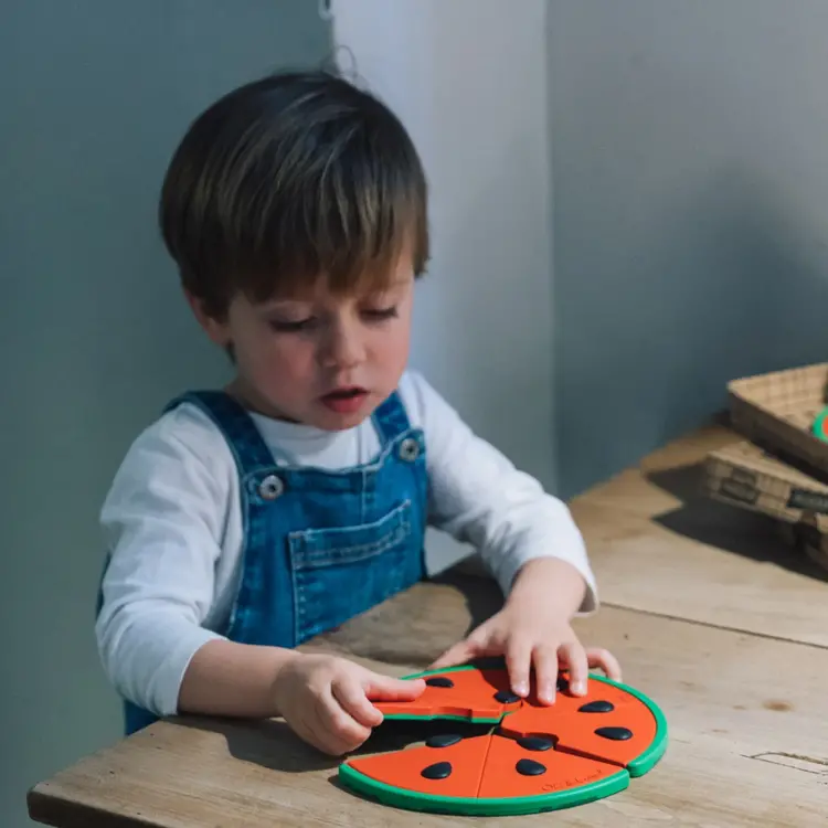 Oli & Carol Babyspeeltje - Wally De Watermeloen Pizza Puzzel