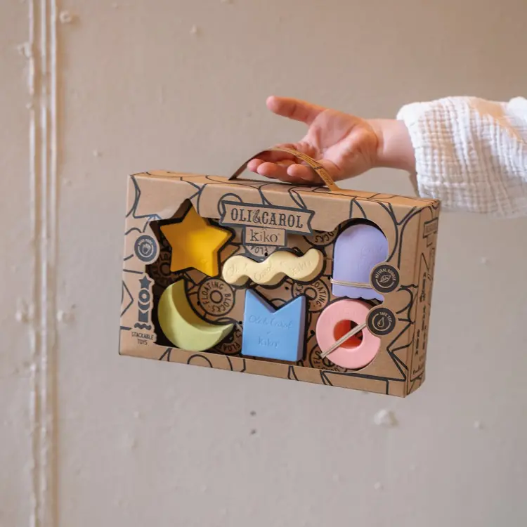 Oli & Carol Zintuigelijke speeltjes - 6 Geometric Figures