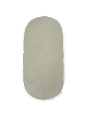 Babyshower Moses Basket Fitted Sheet - Dune Powder