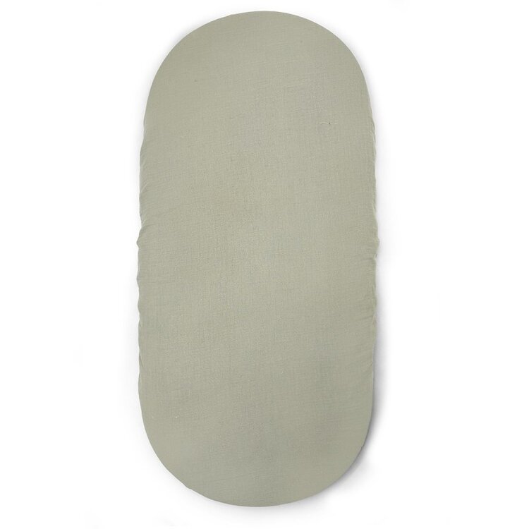 Babyshower Mozesmand Hoeslaken - Dune Powder