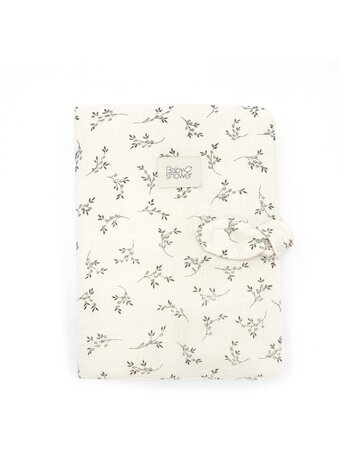 Babyshower Knot Document Folder - Olive Bloom