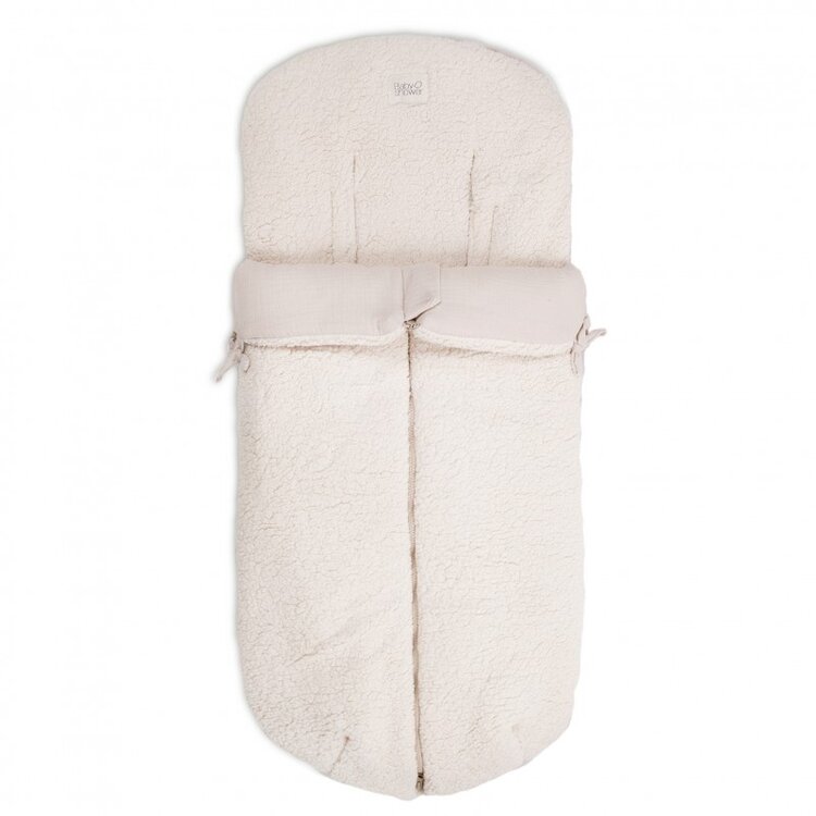 Babyshower Fleece Stroller Footmuff - Mouton