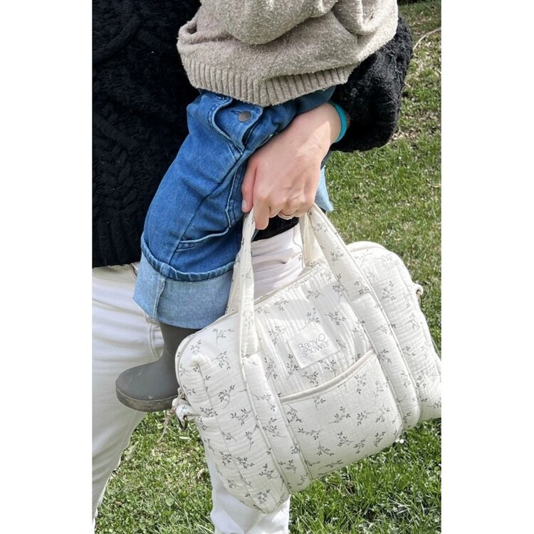 Babyshower Camilla Tiny Bag - Olive Bloom