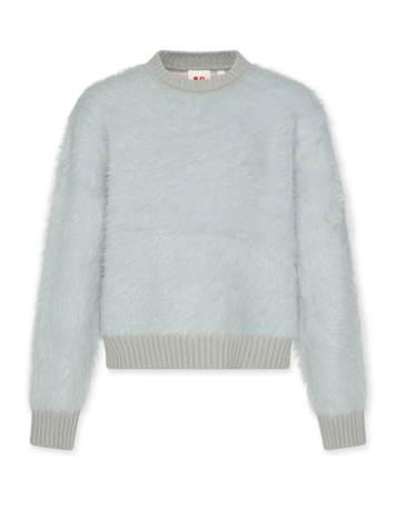 American Outfitters Carla C-neck Plain - Ciel