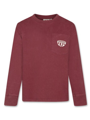 American Outfitters Finley T-shirt Ramen - Bordeaux