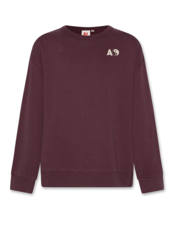 American Outfitters Oscar Sweater Sorry - Burgundy