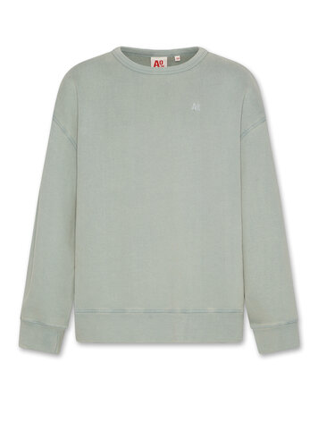 American Outfitters Oscar Sweater Logo - Light Teal