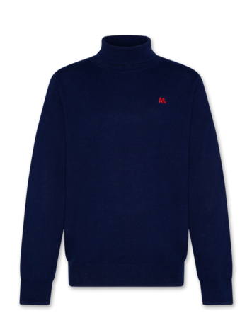 American Outfitters Odin Roll Neck - Classic Navy