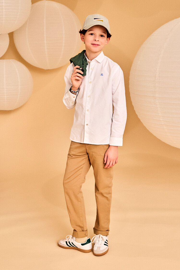 American Outfitters Bart Shirt Logo - White