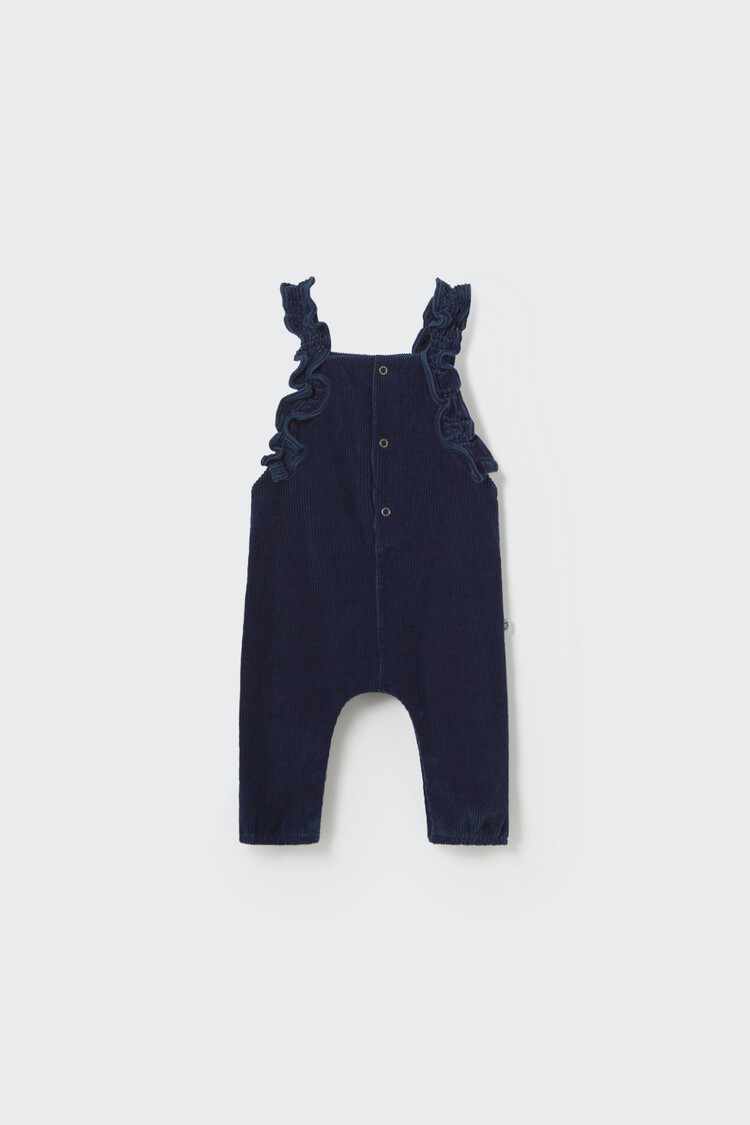 COZMO Lily Corduroy Denim Overall - Navy