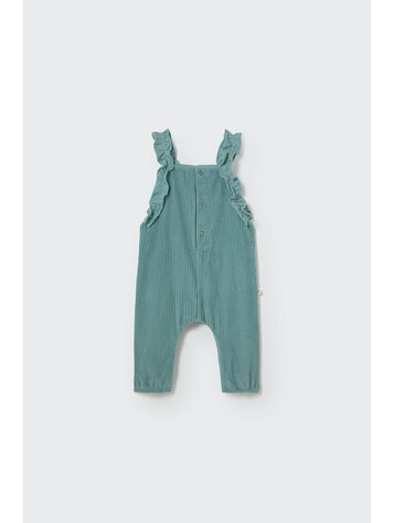 COZMO Lily Wide Corduroy Overall - Artic Blue