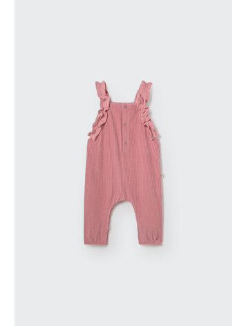 COZMO Lily Wide Corduroy Overall - Rose Tea