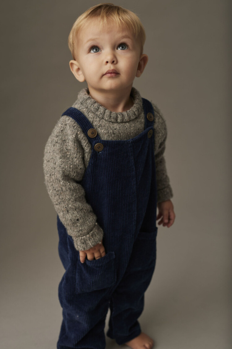 COZMO Dax Corduroy Overall Denim - Navy
