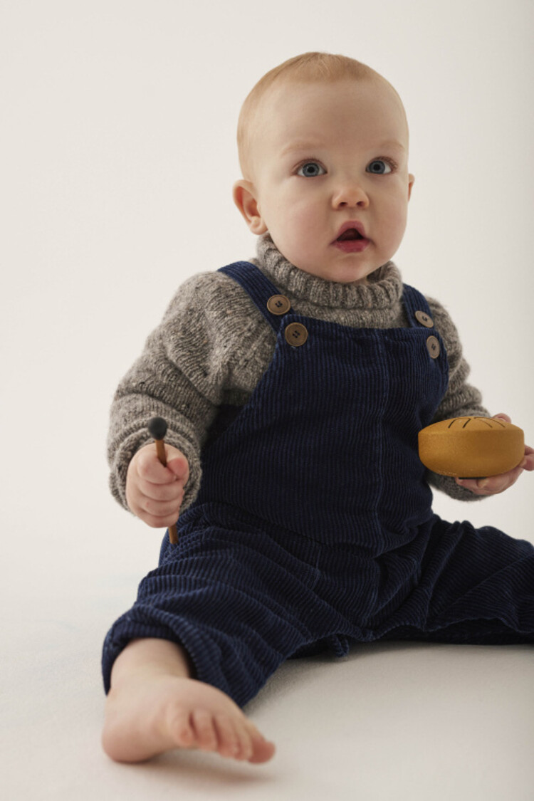 COZMO Dax Corduroy Overall Denim - Navy