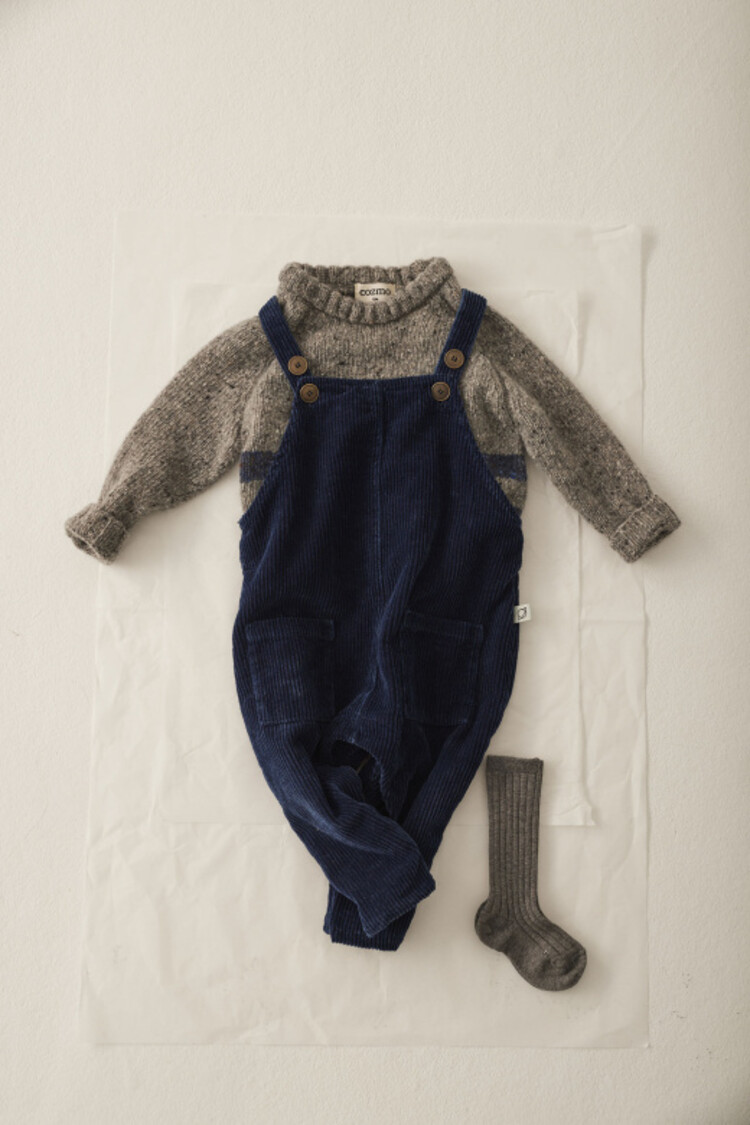 COZMO Dax Corduroy Overall Denim - Navy