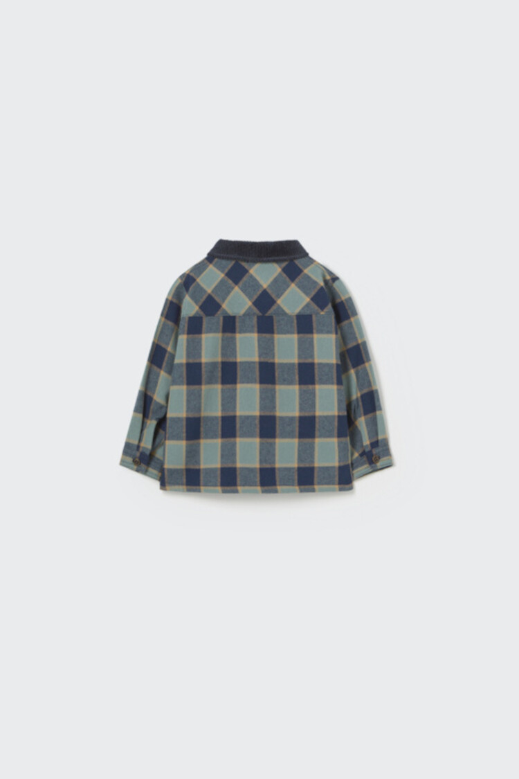 COZMO Tokio Check Shirt - Artic Blue