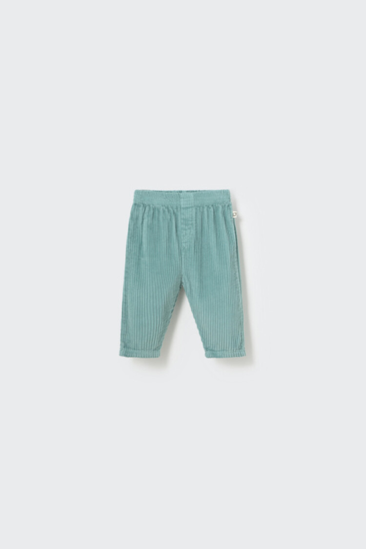 COZMO Miki Wide Corduroy Pants - Artic Blue