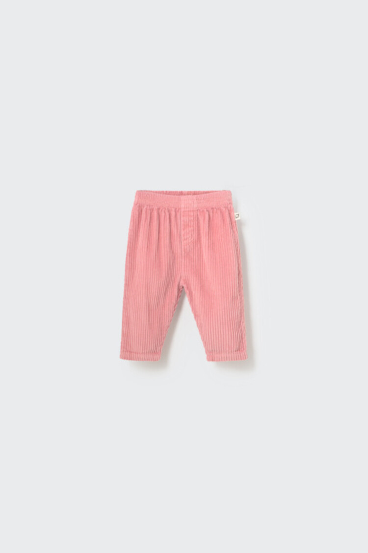 COZMO Miki Wide Corduroy Pants - Rose Tea