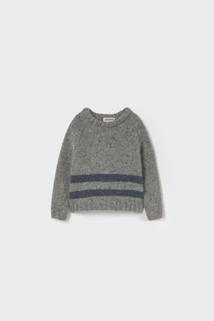 COZMO Idaho Sweater - Grey Blue